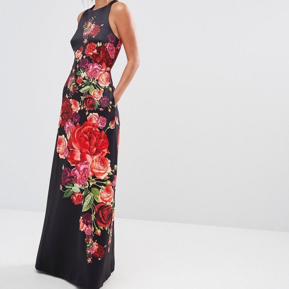 Ted Baker Marico rose gown